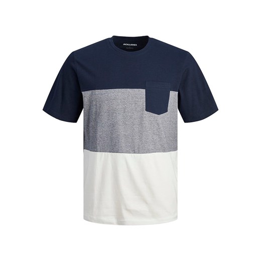 Jack &amp; Jones Koszulka w kolorze granatowo-białym ze sklepu Limango Polska w kategorii T-shirty męskie - zdjęcie 172436864