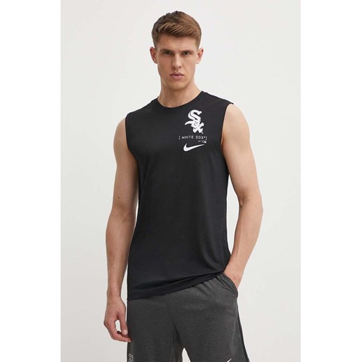 Nike t-shirt treningowy Chicago White Sox kolor czarny ze sklepu ANSWEAR.com w kategorii T-shirty męskie - zdjęcie 172439104