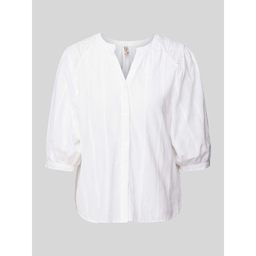 Bluzka z koronką szydełkową model ‘Edona’ ze sklepu Peek&Cloppenburg  w kategorii Bluzki damskie - zdjęcie 172439442