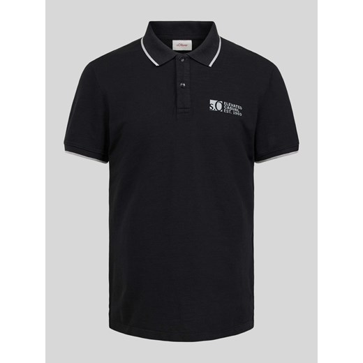 Koszulka polo o kroju regular fit z nadrukiem z logo ze sklepu Peek&Cloppenburg  w kategorii T-shirty męskie - zdjęcie 172439490