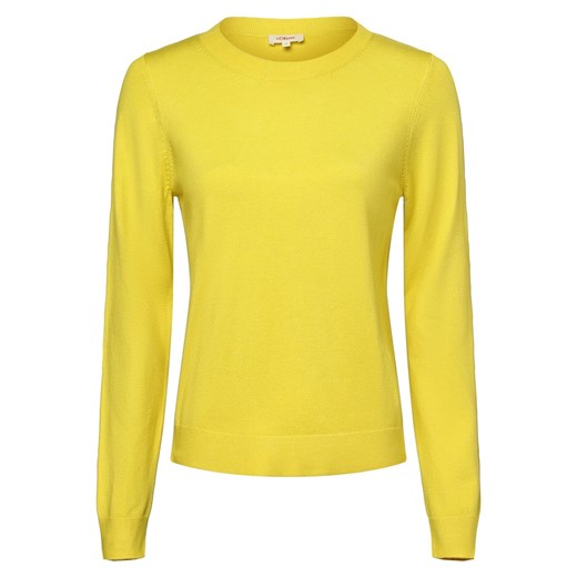 s.Oliver Sweter damski Kobiety żółty jednolity ze sklepu vangraaf w kategorii Swetry damskie - zdjęcie 172440574