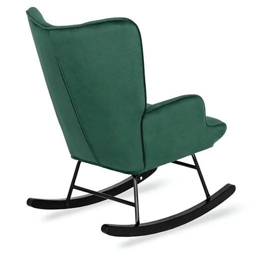 Zielony wypoczynkowy fotel bujany uszak - Womo Elior One Size Edinos.pl