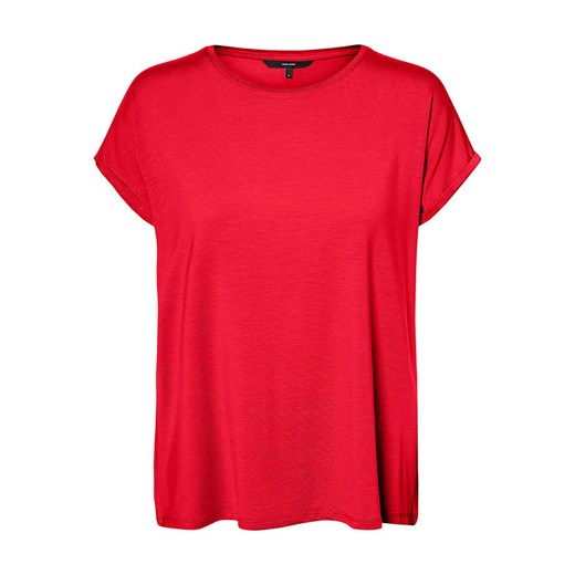 Vero Moda Koszulka w kolorze czerwonym ze sklepu Limango Polska w kategorii Bluzki damskie - zdjęcie 172441763