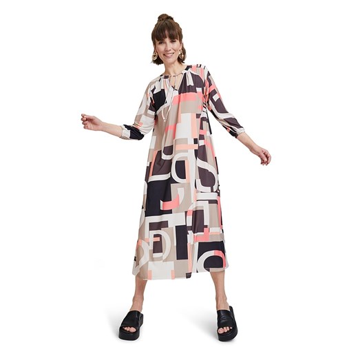 CARTOON Sukienka w kolorze beżowym ze wzorem ze sklepu Limango Polska w kategorii Sukienki - zdjęcie 172441894
