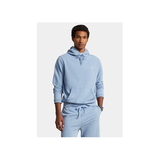 Polo Ralph Lauren Bluza 710916690013 Błękitny Regular Fit ze sklepu MODIVO w kategorii Bluzy męskie - zdjęcie 172442563