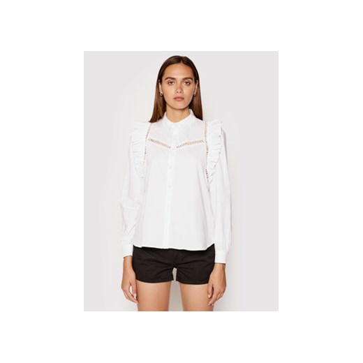 Rinascimento Koszula CFC0102962003 Biały Regular Fit ze sklepu MODIVO w kategorii Koszule damskie - zdjęcie 172442581