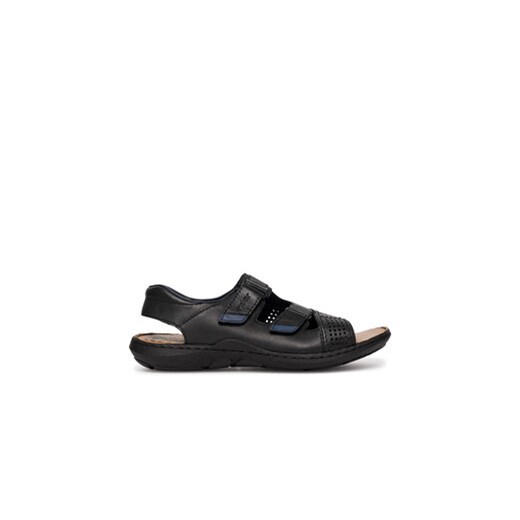 Rieker Sandały 22060-00 Czarny ze sklepu MODIVO w kategorii Sandały męskie - zdjęcie 172442613