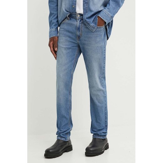 Levi&apos;s jeansy męskie kolor niebieski ze sklepu ANSWEAR.com w kategorii Jeansy męskie - zdjęcie 172444531