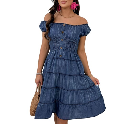 sukienka norba niebieska xl/xxl M/L UBRA