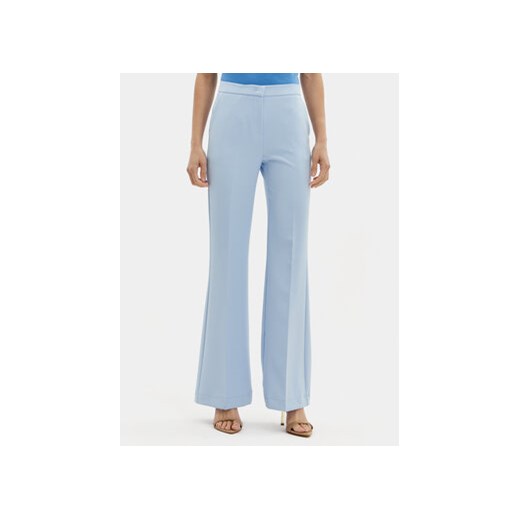 Maryley Spodnie materiałowe 24EB587/43MA Błękitny Relaxed Fit ze sklepu MODIVO w kategorii Spodnie damskie - zdjęcie 172447590