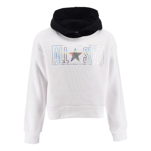 Converse Bluza w kolorze czarno-białym ze sklepu Limango Polska w kategorii Bluzy dziewczęce - zdjęcie 172448761