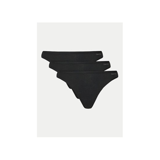 Calvin Klein Underwear Komplet 3 par fig klasycznych 000QD5218E Czarny ze sklepu MODIVO w kategorii Majtki damskie - zdjęcie 172449510