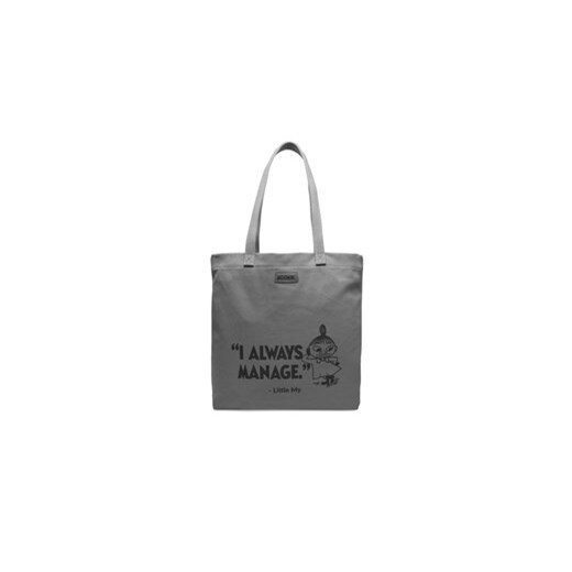 Moomin Torebka ACCCS-SS24-147MMN Szary ze sklepu MODIVO w kategorii Torby Shopper bag - zdjęcie 172449611