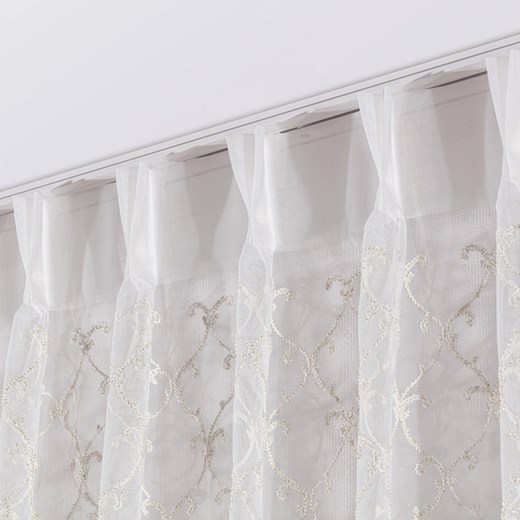 Firana na haczykach flex podwójnych Dekoria One Size dekoria.pl