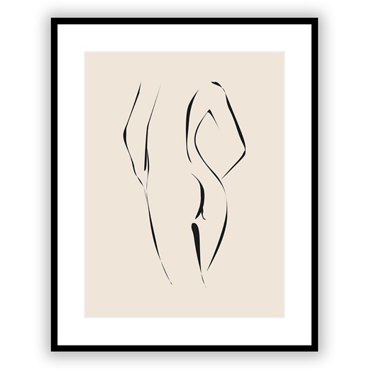 Obraz Nude Line III 40 x 50 cm Dekoria One Size dekoria.pl