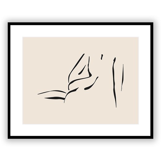 Obraz Nude Line V 40 x 50 cm ze sklepu dekoria.pl w kategorii Obrazy - zdjęcie 172474473