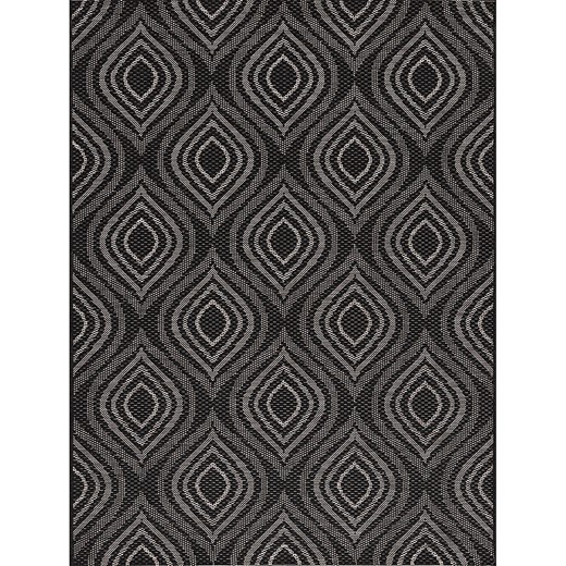 Dywan Breeze black/ clif grey 120 x 170 cm Dekoria One Size dekoria.pl