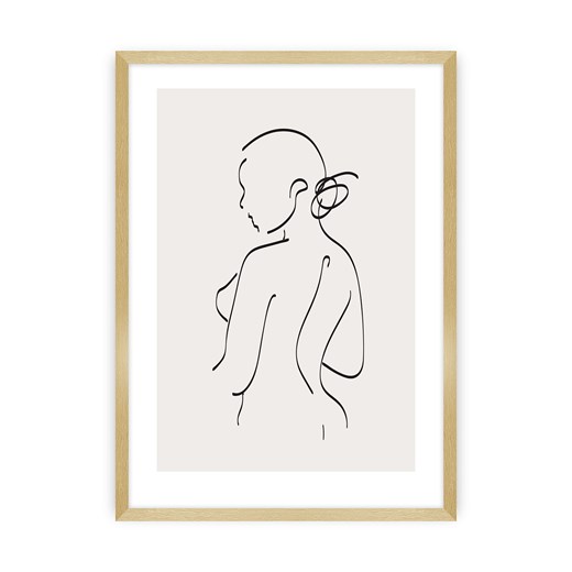 Plakat Body Line I ze sklepu dekoria.pl w kategorii Obrazy - zdjęcie 172476281