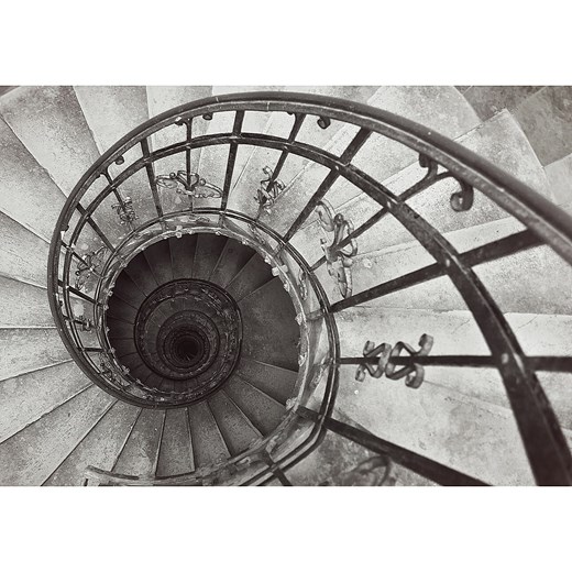 Obraz na płótnie Spiral Stairs ze sklepu dekoria.pl w kategorii Obrazy - zdjęcie 172476521