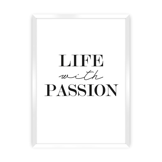 Plakat Passion ze sklepu dekoria.pl w kategorii Obrazy - zdjęcie 172476691