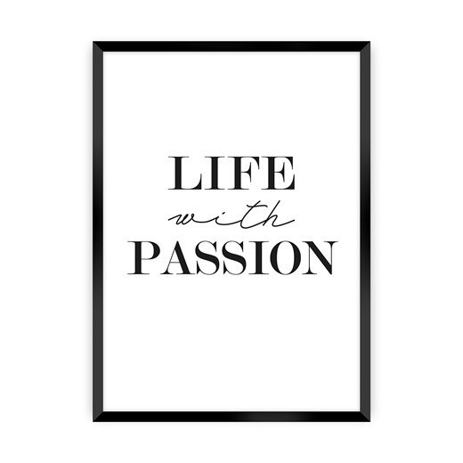 Plakat Passion ze sklepu dekoria.pl w kategorii Obrazy - zdjęcie 172476694