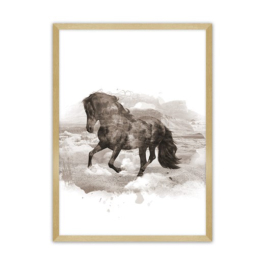 Plakat Horse ze sklepu dekoria.pl w kategorii Obrazy - zdjęcie 172476884