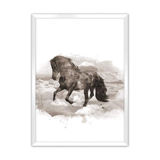 Plakat Horse ze sklepu dekoria.pl w kategorii Obrazy - zdjęcie 172476890