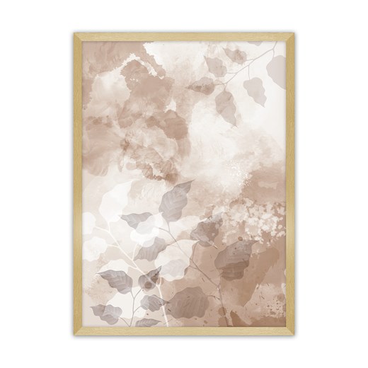 Plakat Beige Art ze sklepu dekoria.pl w kategorii Obrazy - zdjęcie 172476911