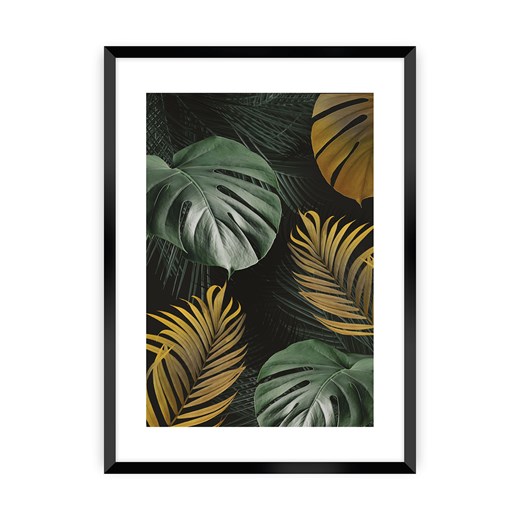 Plakat Golden Leaves I ze sklepu dekoria.pl w kategorii Obrazy - zdjęcie 172477151