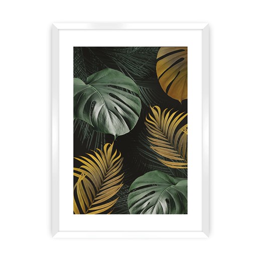 Plakat Golden Leaves I ze sklepu dekoria.pl w kategorii Obrazy - zdjęcie 172477152