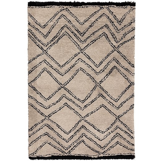 Dywan Royal Nomadic sand/black 120x170cm ze sklepu dekoria.pl w kategorii Dywany - zdjęcie 172477340