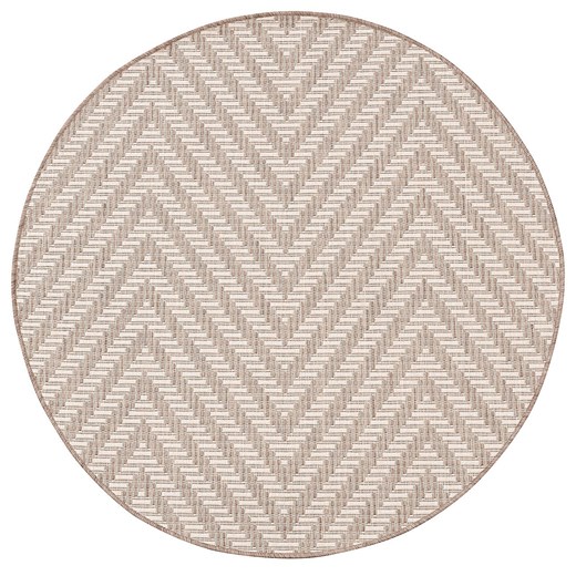 Dywan Lineo beige/mink 120cm ze sklepu dekoria.pl w kategorii Dywany - zdjęcie 172482403