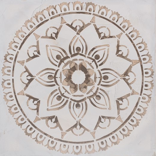 Obraz na płótnie Mandala II 60x60cm ze sklepu dekoria.pl w kategorii Obrazy - zdjęcie 172482661