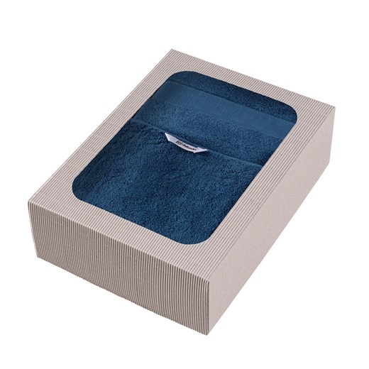 Zestaw ręczników Cairo 3 szt. blue ze sklepu dekoria.pl w kategorii Ręczniki - zdjęcie 172483262