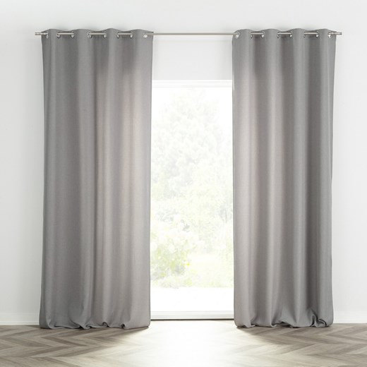 Zasłona BASIC na kółkach 140x280cm gołębi szary 1 szt. ze sklepu dekoria.pl w kategorii Zasłony - zdjęcie 172483604