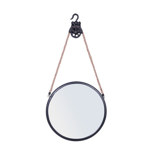 Lustro Hook ⌀50cm ze sklepu dekoria.pl w kategorii Lustra - zdjęcie 172484711