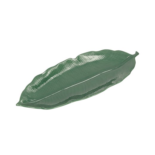 Półmisek Jungle Leaves 39cm green ze sklepu dekoria.pl w kategorii Naczynia - zdjęcie 172484960