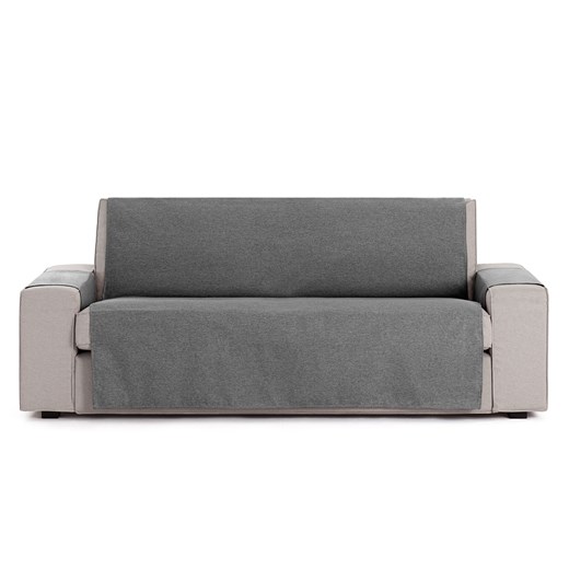 Pokrowiec na sofę dwuosobową Universal grey ze sklepu dekoria.pl w kategorii Pokrowce na kanapy i fotele - zdjęcie 172485943