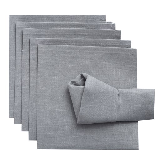 Komplet serwetek 6 szt. 42x42cm Linen 159-10 ze sklepu dekoria.pl w kategorii Tekstylia kuchenne - zdjęcie 172485970