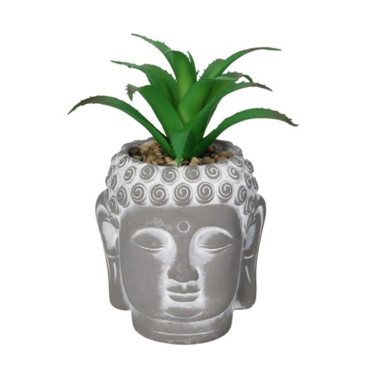 Dekoracja Aloe Buddha 17cm ze sklepu dekoria.pl w kategorii Dekoracje - zdjęcie 172486234