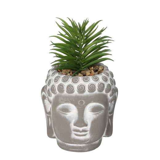 Dekoracja Succulent I Buddha 17cm ze sklepu dekoria.pl w kategorii Dekoracje - zdjęcie 172486240