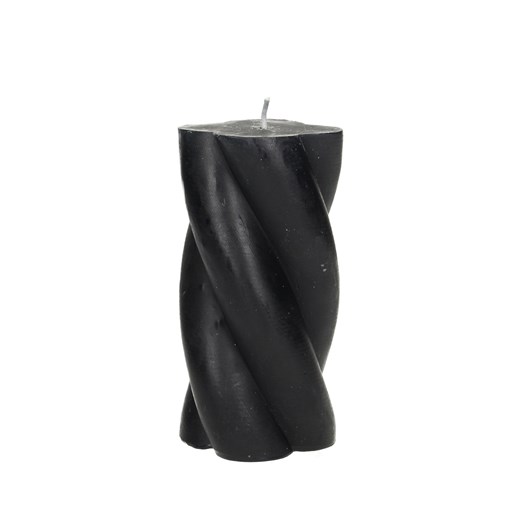 Świeca Camila 14cm black ze sklepu dekoria.pl w kategorii Świece i dyfuzory - zdjęcie 172486870