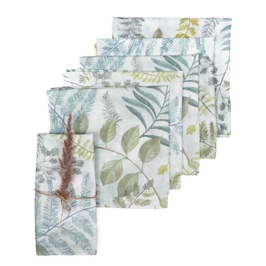 Komplet serwetek 6 szt. 42x42cm Pastel Forest 142-46 ze sklepu dekoria.pl w kategorii Tekstylia kuchenne - zdjęcie 172487411