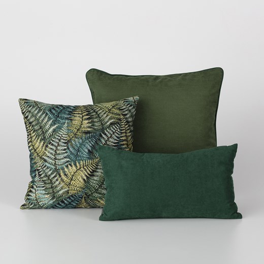 Zestaw poduszek do sypialni Fern Flower green ze sklepu dekoria.pl w kategorii Poduszki dekoracyjne - zdjęcie 172487844