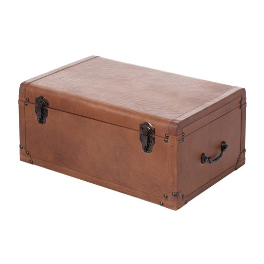 Skrzynia skórzana Sirin 56x36x25cm ze sklepu dekoria.pl w kategorii Salon i sypialnia - zdjęcie 172488070