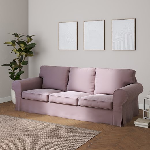 Pokrowiec na sofę Ektorp 3-osobową, rozkładaną ze sklepu dekoria.pl w kategorii Pokrowce na kanapy i fotele - zdjęcie 172493371