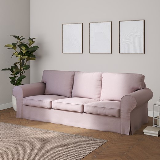 Pokrowiec na sofę Ektorp 3-osobową, rozkładaną ze sklepu dekoria.pl w kategorii Pokrowce na kanapy i fotele - zdjęcie 172493460