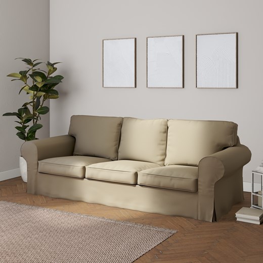 Pokrowiec na sofę Ektorp 3-osobową, rozkładaną ze sklepu dekoria.pl w kategorii Pokrowce na kanapy i fotele - zdjęcie 172493560