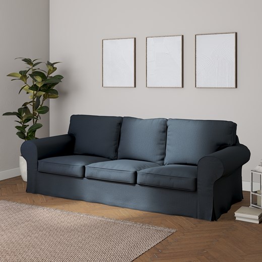 Pokrowiec na sofę Ektorp 3-osobową, rozkładaną ze sklepu dekoria.pl w kategorii Pokrowce na kanapy i fotele - zdjęcie 172493740