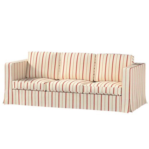 Pokrowiec na sofę Karlanda 3-osobową nierozkładaną, długi ze sklepu dekoria.pl w kategorii Pokrowce na kanapy i fotele - zdjęcie 172504414
